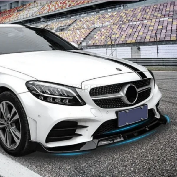 For Mercedes-Benz W177 Body kit spoiler 2019-2020 W177 A200 A180 A250 ABS Rear lip rear spoiler front Bumper Diffuser Protector - Image 9