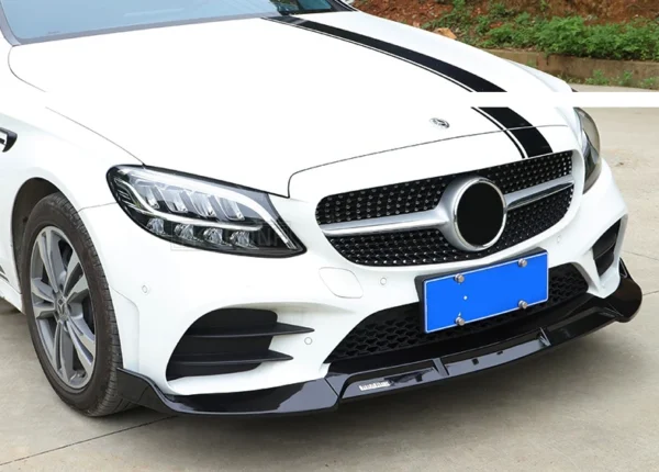 For Mercedes-Benz W177 Body kit spoiler 2019-2020 W177 A200 A180 A250 ABS Rear lip rear spoiler front Bumper Diffuser Protector - Image 3