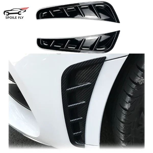 2019 To Up For Mercedes C-Class W205 C63 C180 C200 C260 C300 C180L C200L Front Lip Bumper Spoiler Trim Cover Canard Splitter - Image 9