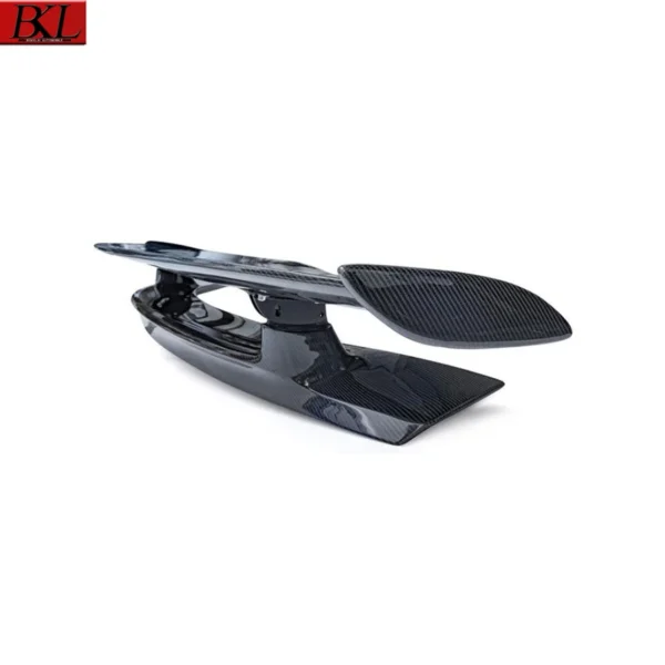 For Mercedes Benz C Class W205 C43 C63 200 C260 Two-door Carbon Fiber Tail fins Rear Trunk Spoiler Guide Wing Rear Wing Diverter - Image 4