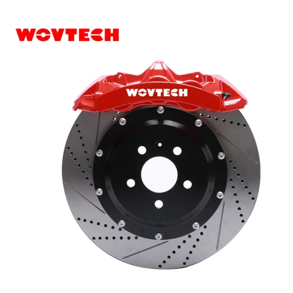 GT4 GT6 Brake Caliper Kits with front 405*34 and rear 380*28 drilled and slotted pattern Disc Rotor for TOYOTA SEQUOYA - Image 3